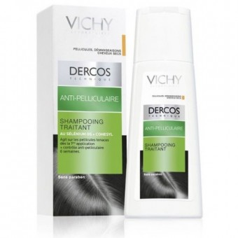 Vichy Dercos Αντιπυτιριδικό Σαμπουάν - Ξηρά μαλλιά 200ml